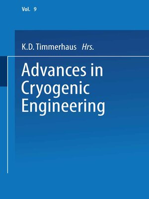 cover image of Advances in Cryogenic Engineering